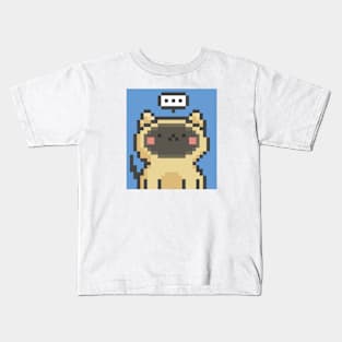 Pixel Cat 128 Kids T-Shirt